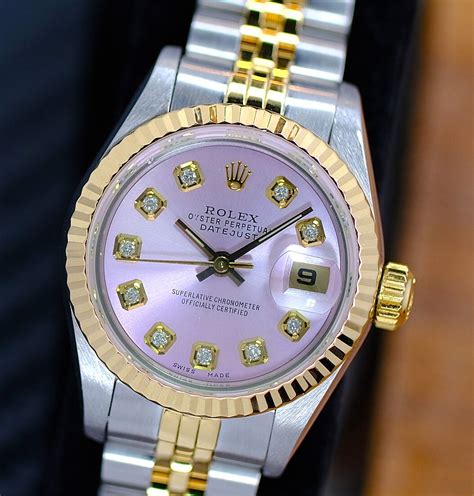 rolex datejust 26mm steel pink gold ladies watch|Rolex lady Datejust 26 price.